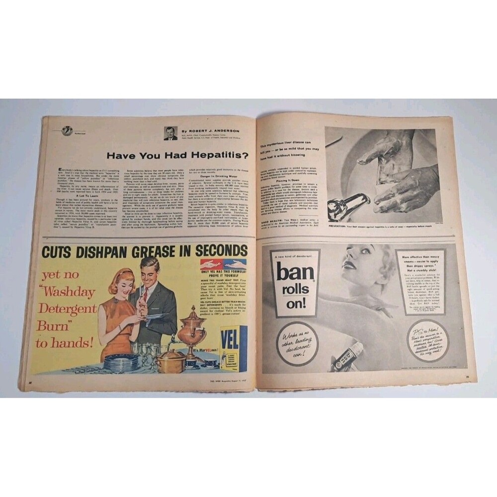 This Week Magazine Minneapolis Sunday Tribune 8/11/57 Queen Elizabeth Anne - Picture 5 of 6